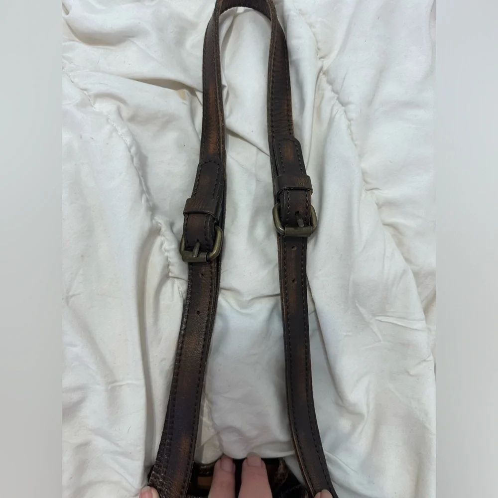 Patricia Nash Brown Leather Shoulder Bag - Picture 14 of 15